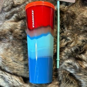 ❤️💙Starbucks New Summer 2021 Venti tumbler cup❤️